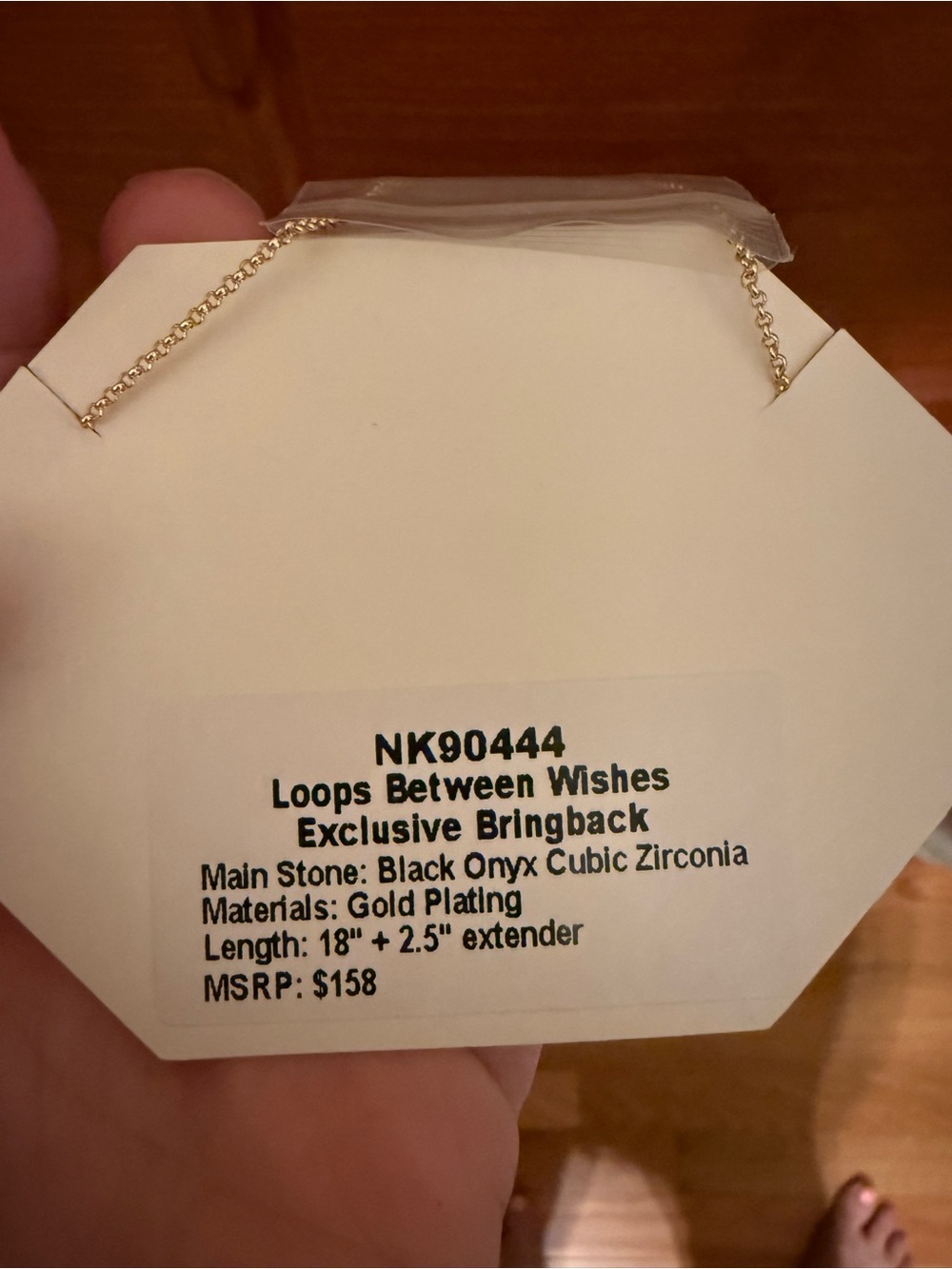 Bomb Party OG Loops Between Wishes Bow Necklace - Picture 2 of 2